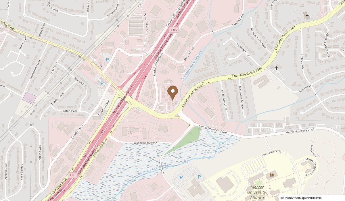 Map: 2900 Chamblee Tucker Rd Bldg 11, Atlanta, GA 30341